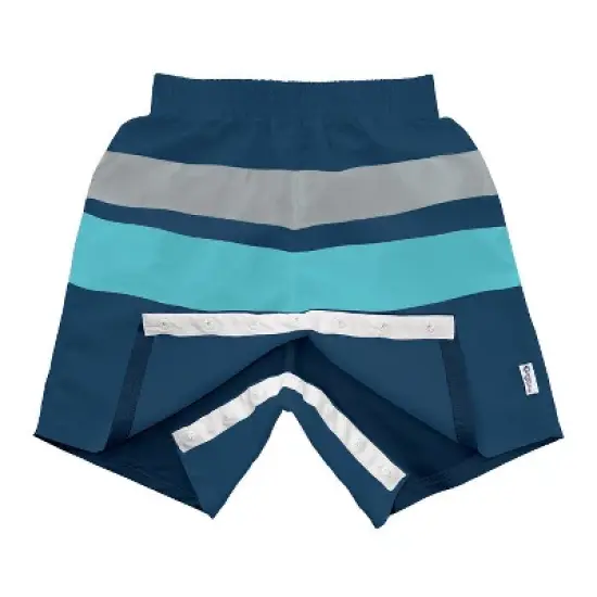 Green Sprouts Baby/Toddler Boys' Easy-Change Eco Swim Trunks image {7}