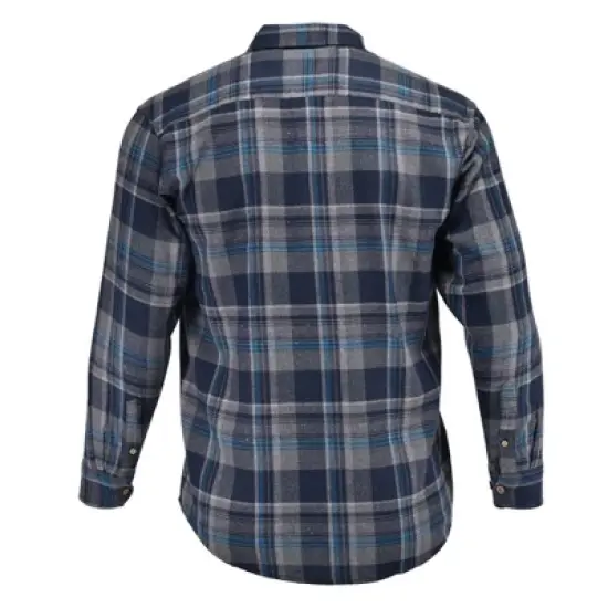 Falcon Bay Mens Soft Yarn Dyed Button Down Flannel Shirt image {3}