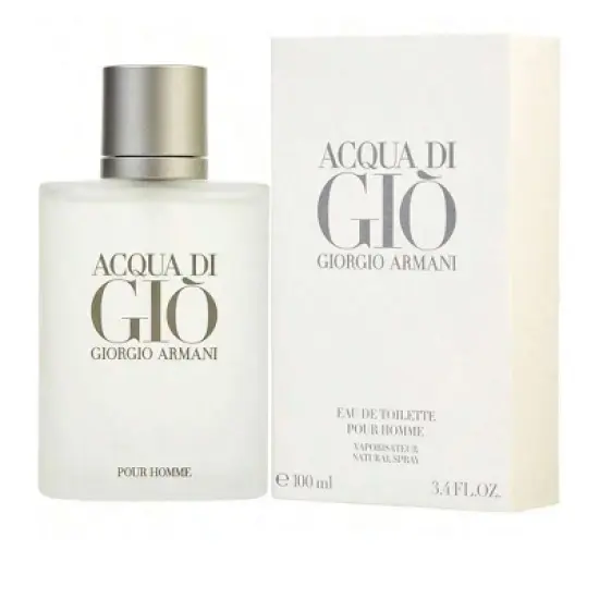 Acqua Di Gio By Giorgio Armani Men Freesia, Cyclamen, Hiacynth, Peach, Calone, Rosemary Edt Spray 3.4 Oz image {1}