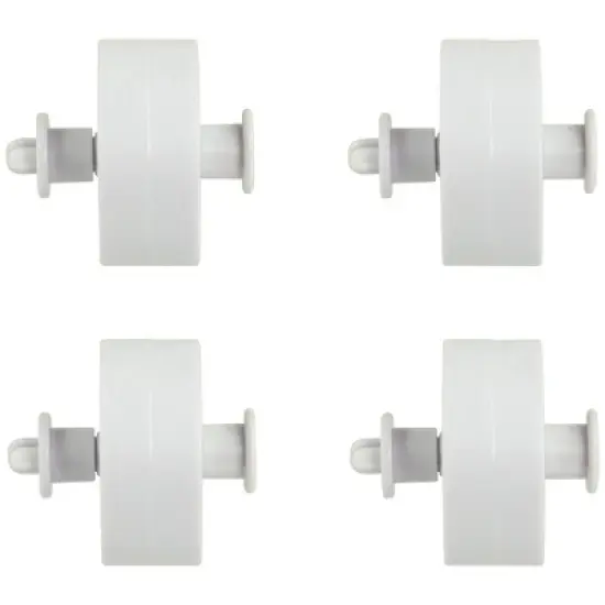 Pool Central Set of 4 Replacement Wheels for Swimming Pool Vacuums 1.25" image {1}