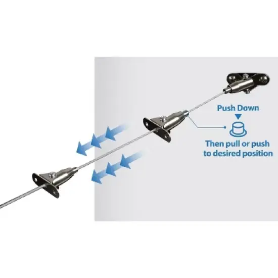 Mount-It! Furniture Anti-Tip Anchor, Steel Child Safety Straps | Secure Wall Anchors for Bookshelf, Dresser, Earthquake Protection for Babies and Pets image {5}