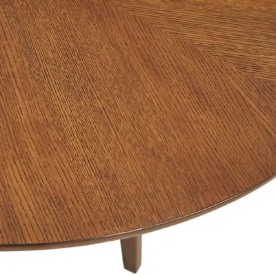 Clark Round Dining Pub Table Pecan image {5}