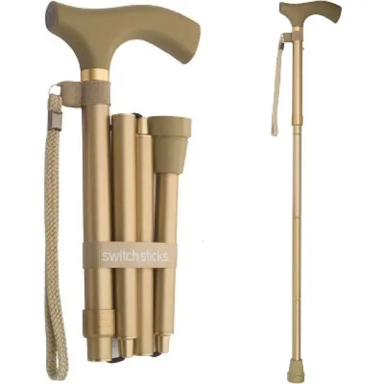 Switch Sticks Walking Cane for Men or Women, Foldable and Adjustable from 32-37 Inches, FSA and HSA Eligible image {4}