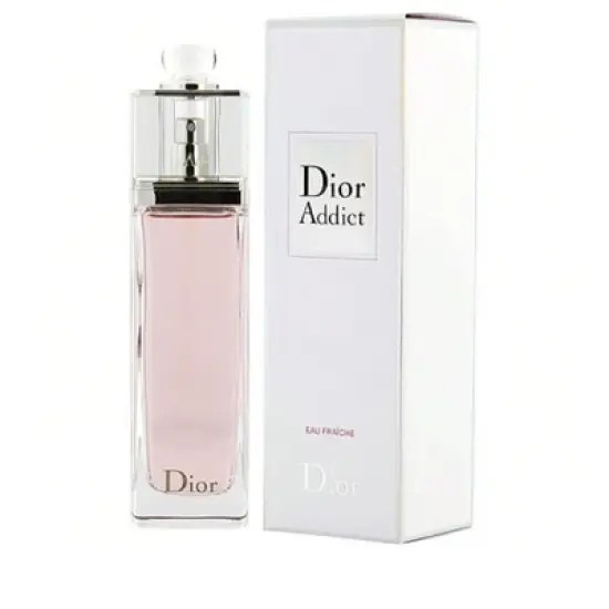 Dior Addict Eau Fraiche By Christian Dior Women Edt Spray 3.4 Oz (New Packaging) Bergamot, Freesia, Lily In The Valley, White Musk 2014  Perfume image {1}