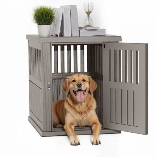 Yardgrace Multi Functional Secure Indoor Dog Cage image {2}