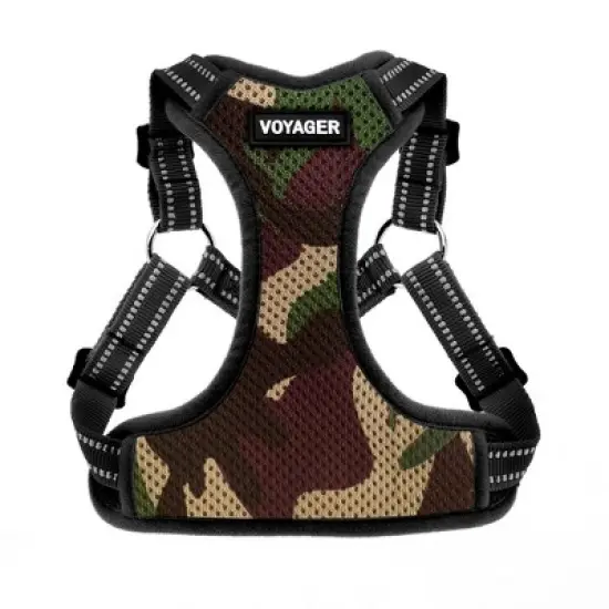 Voyager Step-In Flex All-Weather Adjustable Dog Harness & 5' Leash Set image {1}