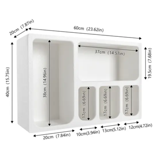 YIYIBYUS Modern Wall Shelves for Wall Decor, Desktop Storage Cabinet image {3}