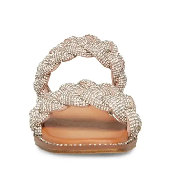 Madden Girl Park Braided Rhinestone Sandal image {3}