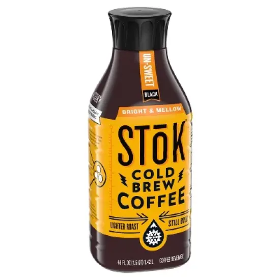 SToK Bright & Mellow Cold Brew Coffee - 48 fl oz image {1}