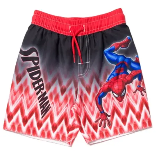 Marvel Avengers Spider-Man Swim Trunks Bathing Suit Toddler image {16}