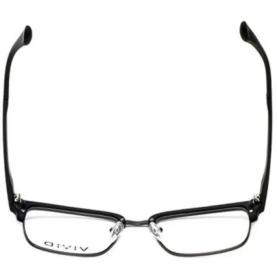 Calabria Vivid 257 Black 52 mm Semi-Rimless Designer Reading Glasses +0.25 image {3}
