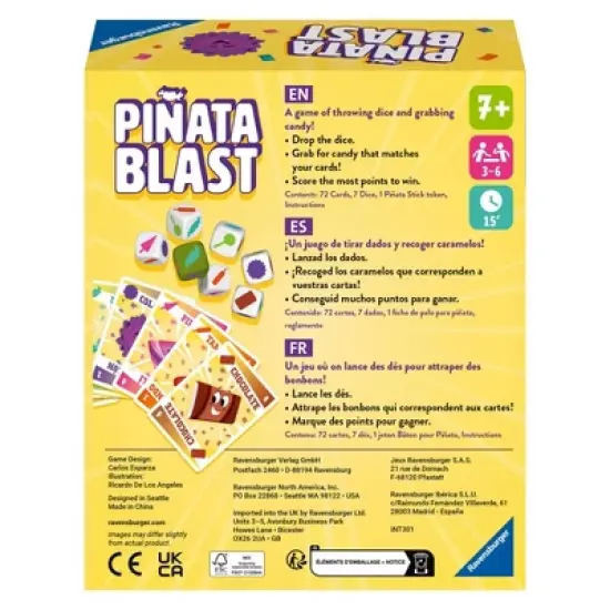 Ravensburger Piata Blast Party Board Game image {1}