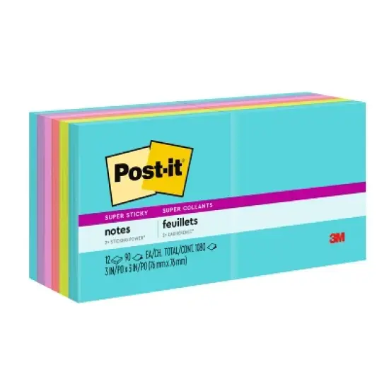 Post-it 12PK Miami image {1}