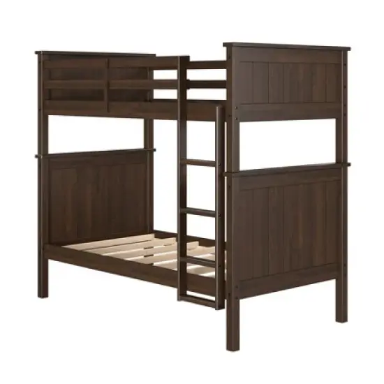 Twin over Twin Deirdra Bunk Bed - Linon image {8}