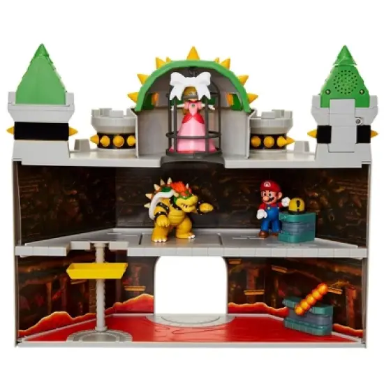 Nintendo Super Mario Bowser Castle with 2.5" Bowser Figure image {9}