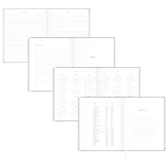Sugar Paper Essentials 2025-2026 Weekly/Monthly Planner 5/8"x8-1/8"x10-1/8" Harbor image {1}
