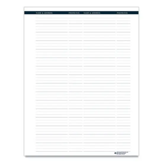 Recycled Monthly Weekly 7 Day Planner, 8.75 x 6.88, Black Cover, 12-Month (Jan to Dec): 2026 image {6}