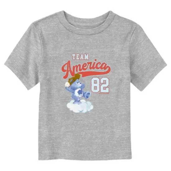 Care Bears Team America Baseball Grumpy Bear T-Shirt image {3}
