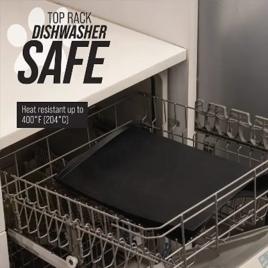 Leashboss Splash Mat Dog Food Silicone Tray with Tall Lip, for Pet Food and Water Bowls image {6}