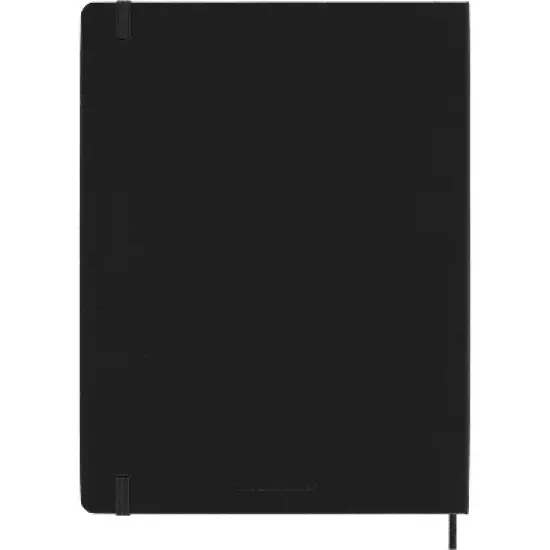 Moleskine 7.5"x9.75" 2026 12 Months Weekly Notebook XL Black Hard image {6}