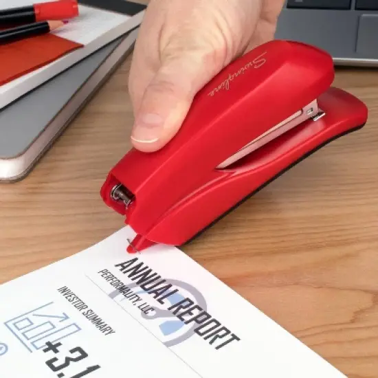 Swingline All-In-One Stapler Rio Red image {5}