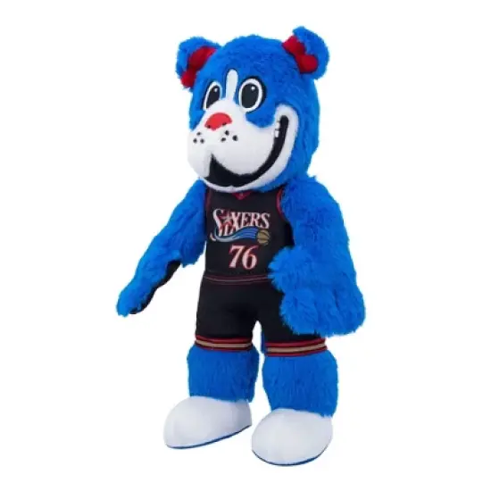 Bleacher Creatures Philadelphia 76ers Franklin Hardwood Classics 10" Mascot Plush Figure (Black Uniform) image {2}