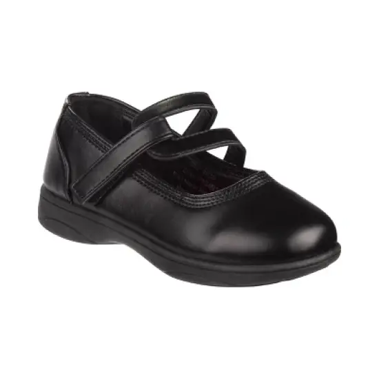 Petalia Girls' Double Strap Tween School Shoes image {9}