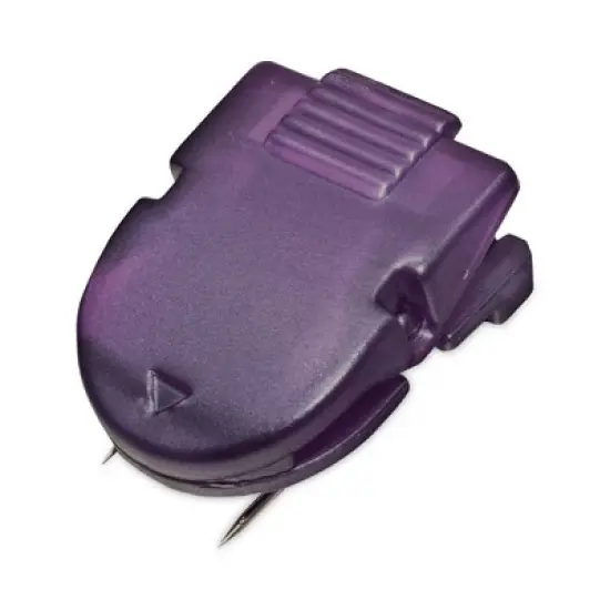 Advantus Wall Clips for Fabric Panels, 40 Sheet Capacity, Assorted Metallic Colors, 20/Box image {3}