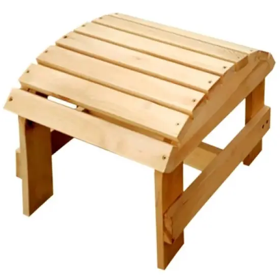 Jiallo Pine Ottoman - Natural Color image {1}