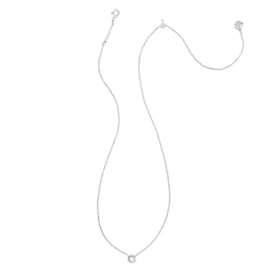 Kendra Scott Liesel White Pearl Pendant Necklace image {1}