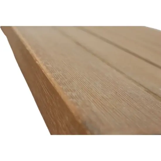 Courtyard Casual Ocean Pointe Loveseat Eucalyptus Wood Frame with Olefin Cushion image {3}