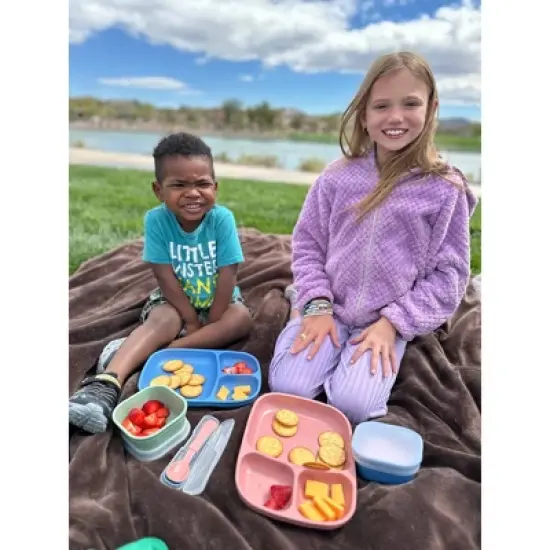 Re-Play 2pk Silicone Square Bowl Lids image {2}