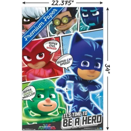 Trends International PJ Masks - Powers Unframed Wall Poster Prints image {2}