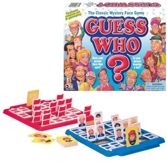 Winning Moves Games USA Guess Who? &ndash; Classic Mystery Deduction Game for Kids, 2 Players, Ages 6+ image {2}