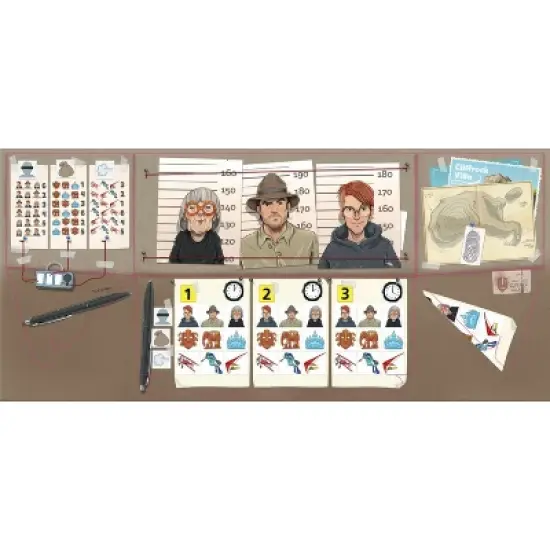HABA The Key Game: Theft in Cliffrock Villa a Logical Deduction Game image {2}