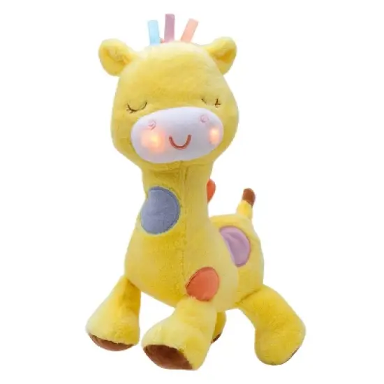 Magic Years 10" Giraffe Musical Press Light Up Crib Toy image {1}