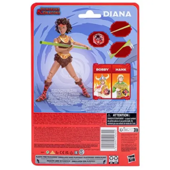 Dungeons & Dragons Cartoon Classics Diana Action Figure image {3}