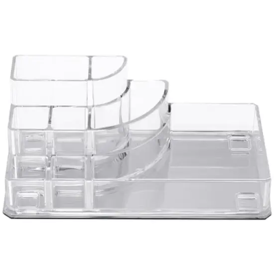 Sorbus Clear Acrylic Mini Makeup Organizer With 8 Slots image {4}