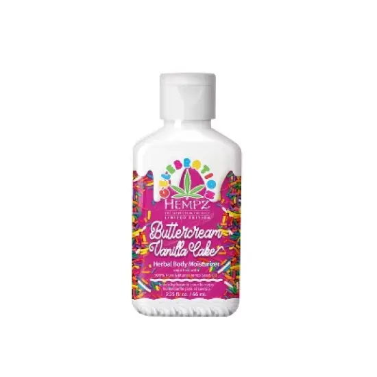 Hempz Herbal Moisturizing Body Lotion - Travel-Size - Buttercream Vanilla Cake - 2.25 fl oz image {4}