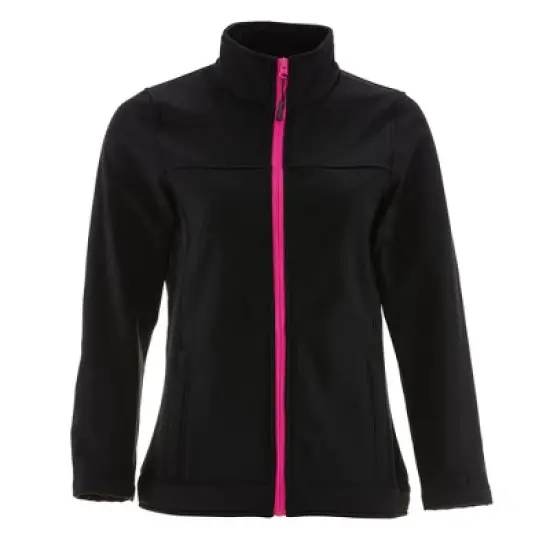 RefrigiWear Women's Warm Softshell Jacket Full Zip with Micro Fleece Lining image {1}