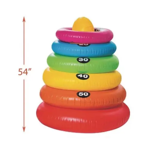 Swimline Giant Inflatable Ring Toss 46-3/4inx54in image {5}