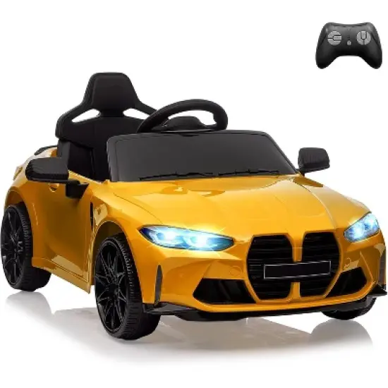 12V Kids Electric Ride-On Sports Car with Remote Control, 3 Speeds, LED Lights, Opening Doors, Battery Powered Toy Car for Toddlers Ages 3-7 image {11}