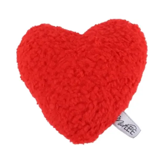 Plush Red Heart Valentine's Day Dog Toy image {7}