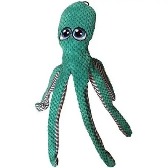 Petlou Octopus Plush Dog Toy - Assorted Colors (16")- One Unit image {1}
