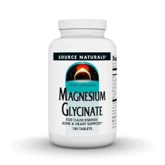 Magnesium Glycinate by Source Naturals, Inc.  -  180 Tablet image {3}