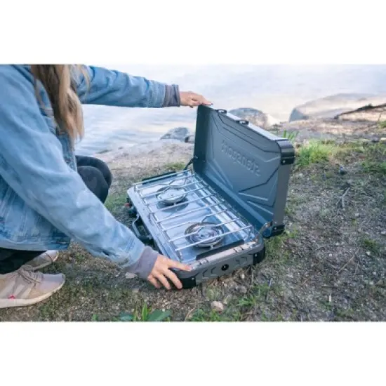 Stansport Boulder Series 2-Burner Propane Stove image {10}