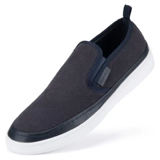 Mio Marino - Men's Suede Slip-On Fashion Sneaker image {7}