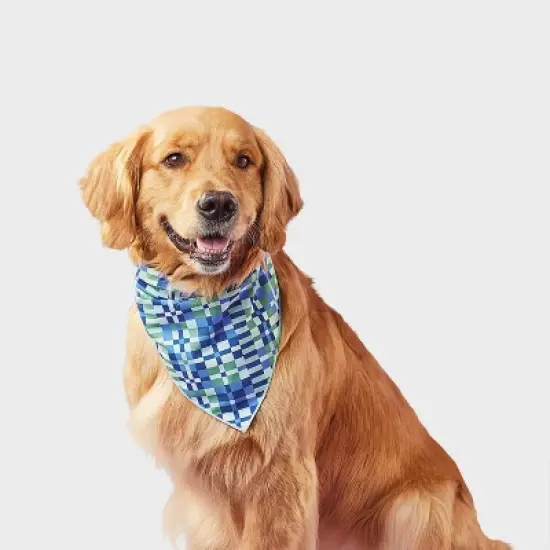 Geo Check Dog Bandana - Boots & Barkley&trade; One Size Fits Most image {3}