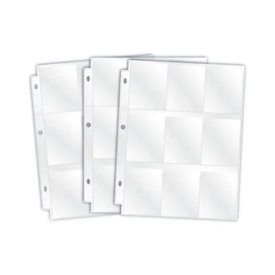 Cardguard Premium 3-Ring 3" Card Binder Including 100 Starter Series 9-Pocket Pages Album image {2}