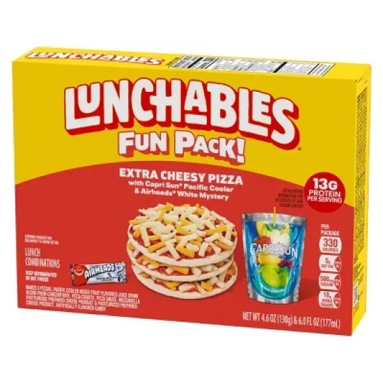 Lunchables Extra Cheesy Pizza - 10.6oz image {7}